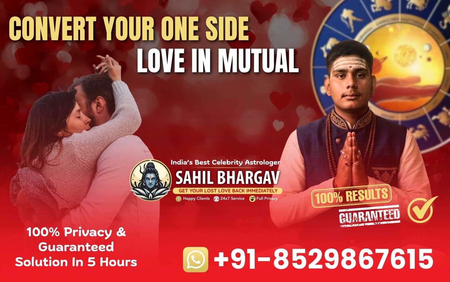 Sahil Bhargav Call +91-8529867615